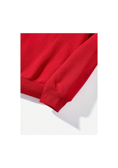 Magors Stıl-x Love Baskılı Oversıze Pamuklu Siyah Ve Kırmızı Renk Sevgiliye Özel Sweatshırt Kırmızı Magors Stıl-x Love Baskılı Oversıze Pamuklu Siyah Ve Kırmızı Renk Sevgiliye Özel Sweatshırt Kırmızı