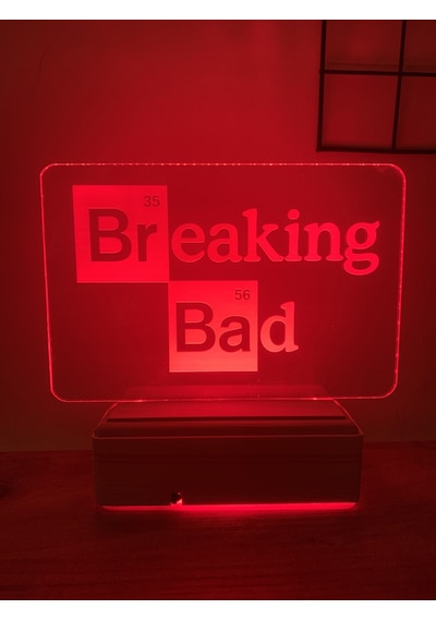 Breaking Bad 16 Renk Gece Lambası