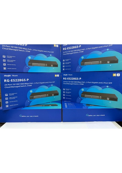 Ruijie Reyee Rg-es224gs-p 24 Port Gigabit Smart Yönetilebilir Poe Switch