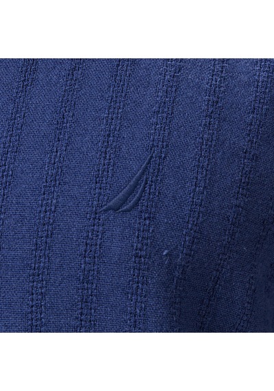 Nautica Erkek Lacivert Classic Fit Gömlek Düz W55412t Lacivert