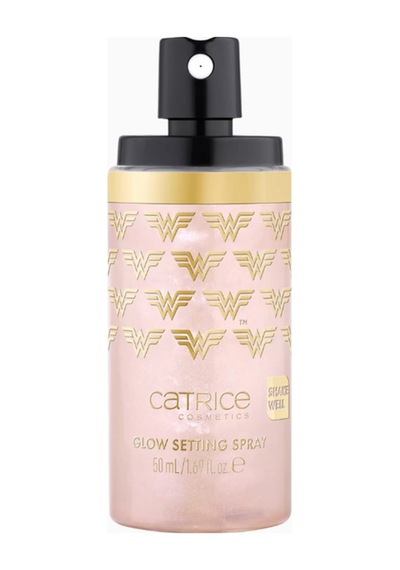 Catrice Wonder Woman Işıltılı Makyaj Sabitleyici Sprey 50ml Pudra Çok Renkli