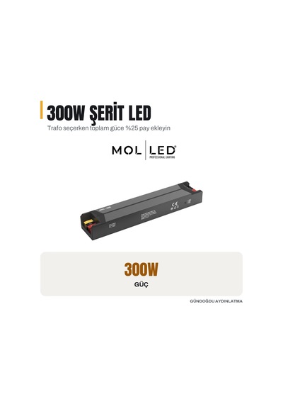 Molled M-power Serisi 300w 12v Led Driver - Mol2614
