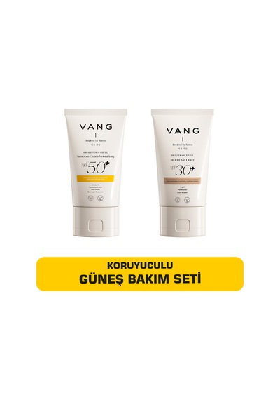 Yüksek Koruma Ve Nemlendirici Güneş Kremi Spf 50+ & Işıltılı Bb Krem Güneş Bakım Seti