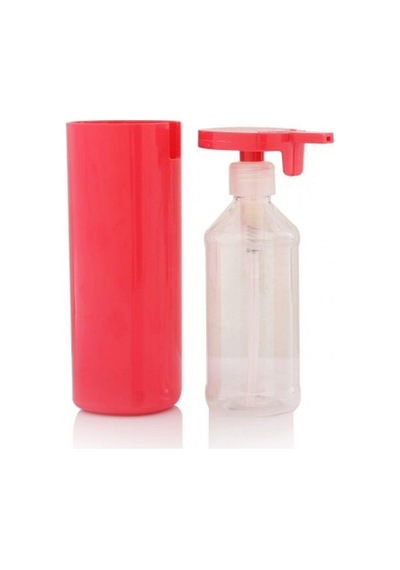 Soft Pembe Şeffaf Akrilik Sıvı Sabunluk 250 Ml Diğer