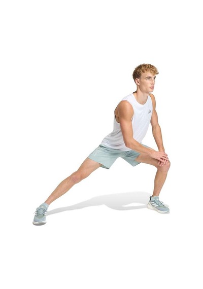 Adidas Running Essentials Erkek Beyaz Yuvarlak Yaka Atlet