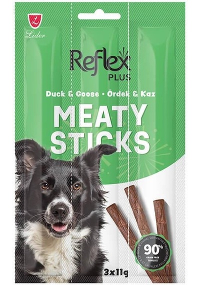 Reflex Plus Ördek Ve Kaz Etli Stick Köpek Ödül Maması 11 Gr 3 Lü