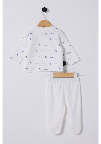 U.S. Polo Assn. U.s. Polo Assn Erkek Bebek Beyaz Takım 5274-47801 Beyaz