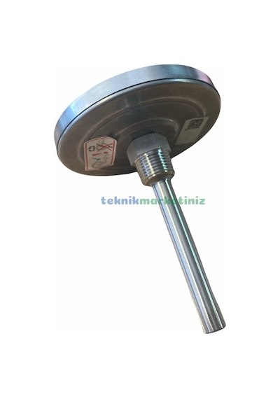 63 MM 350 C Derece 10 Cm Dalma Boylu Pizza. Fırın Termometresi Pakkens