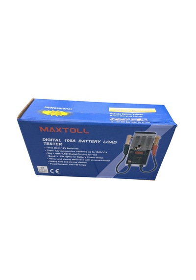Maxtool Akü Test Cihazı Dijital 12 V