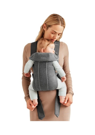 Babybjörn Kanguru Mini 3d Cotton Jersey/dark Grey Çok Renkli
