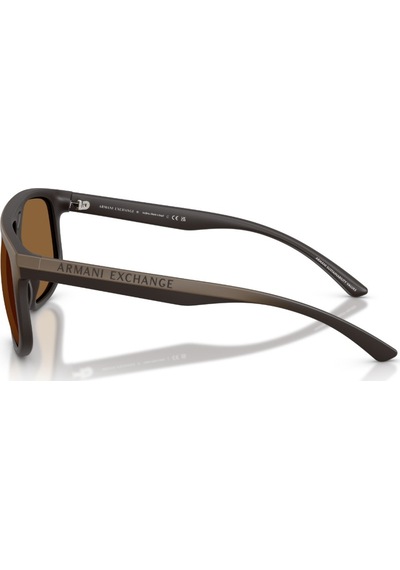 Armani Exchange Ax 4161su 8391/73 58 Erkek Güneş Gözlüğü Kahverengi