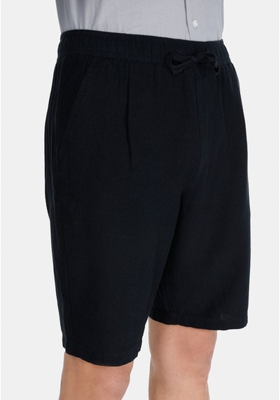 Colin's Colins Regular Fit Orta Bel Düz Erkek Siyah Şort Cl1074435 Q1.v1 Blk Siyah