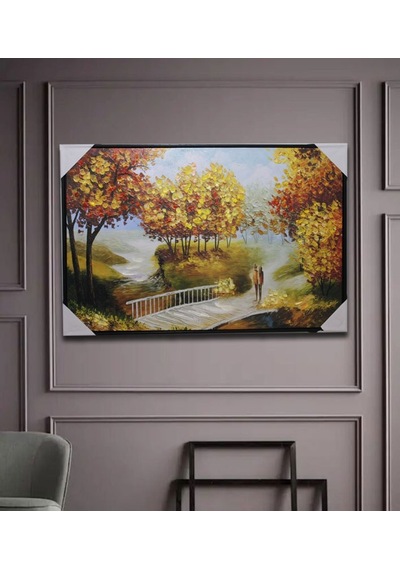 Duvara Asmalı Yağlı Boya Pano Alk2925-13 Salon Süsü Ev Dekorasyonu