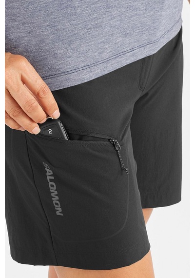 Salomon Wayfarer Kadın Outdoor Şort Lc2097400 Siyah
