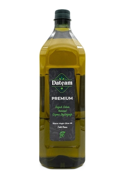 Datçam Premium Soğuk Sıkım Zeytinyağı Plastik Şişe 2000 ML