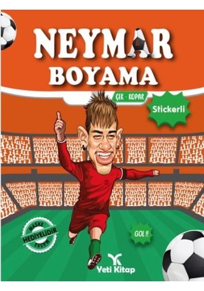 Neymar Boyama Kitabı - Qhdh-633115