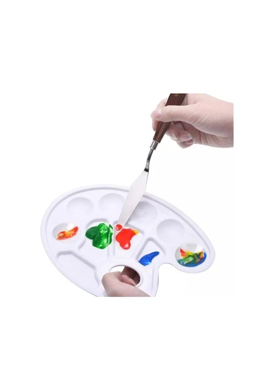 Südor Kırtasiye 5'li Metal Spatula Seti Çelik Spatul Akrilik Boya Yağlı Boya Hobi Çalışması