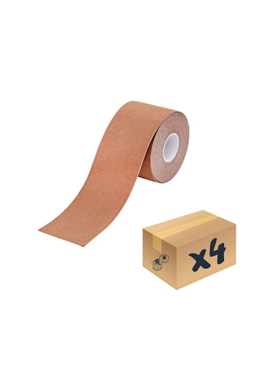 Vzn Kinesio Sport Tape Sporcu  Bandı 5 M x 5 CM Ten Rengi 4'lü