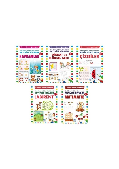 Martı 3 Yaş Aktivite Kitaplarım Seti 5 Kitap