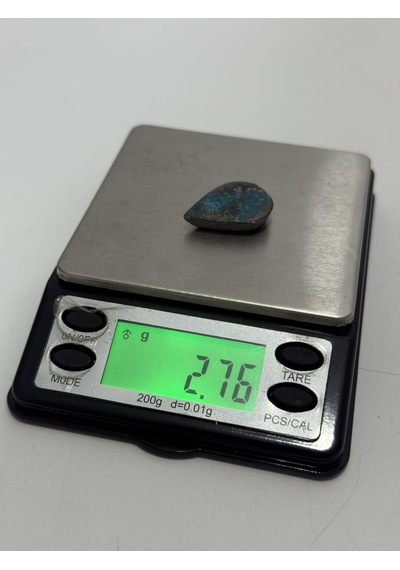 Doğal İran Nişabur Firuze Turkuaz Taşı 13,8 Karat - 2,74 Gram
