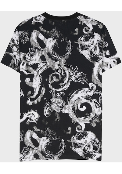Versace Jeans Couture Erkek T Shirt 76gah6s0 Js287 899 Siyah