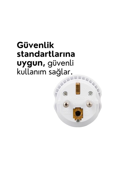 Lexroo Universal Seyahat Adaptörü - Amerikan, İngiliz Ve Avustralya Fişi Dönüştürücü