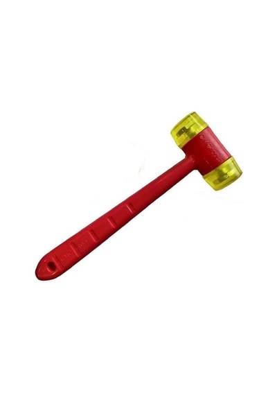 İşkur Makina 40 Mm Vidalı Tokmak Değiştirilebilir Plastik Kafalı Çekiç
