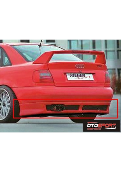 Audi A4 B5 Arka Tampon Eki Fiberglass Boyasız