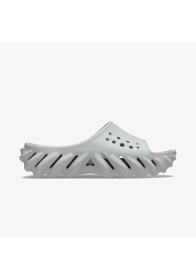 Crocs Echo Slide Unisex Gri Terlik Düz 208170 Gri