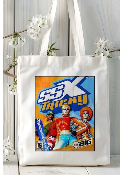 Art Hediye Ssx Oyun Baskılı Omuz Çanta Kişiye Özel Model 3 Çok Renkli