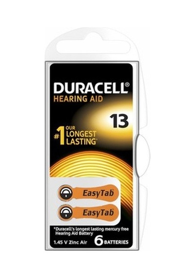 Duracell 13 Kulak Pili 6 Parça Kutu 5570