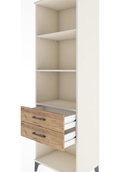 Hyperion Dolap 3 Raflı 2 Çekmeceli 60x44x195 Aytaşı-çam Aytaşı