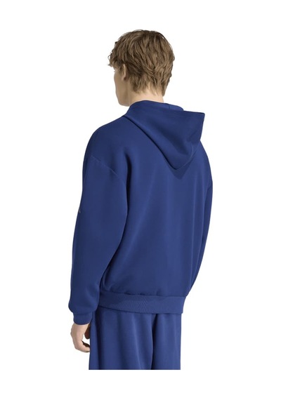Adidas M Sl Fz Erkek Spor Eşofman Üstü - Ku8002 Mavi