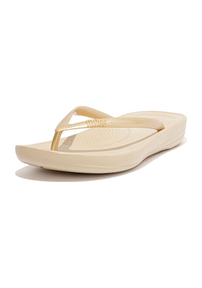 010 Gold Terlik Kadın Diğer E54-010 / 011/ 012 /090 Fitflop Iqushıon Ergonomic Toe-posts Altın