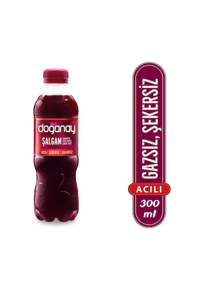 Doğanay Şalgam Suyu Acılı 300 Ml X 24 Adet