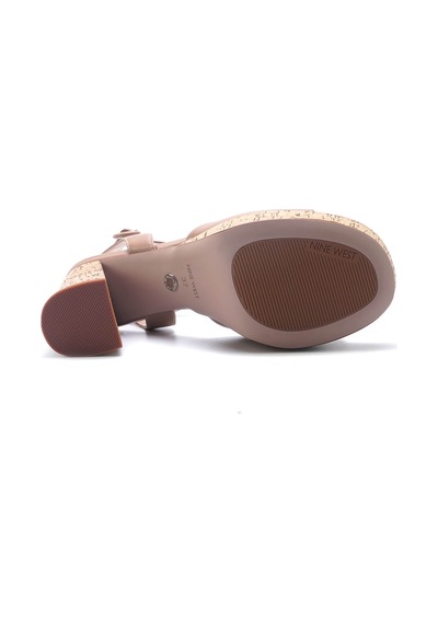 Nine West Lalıe 5fx Krem Kadın Topuklu Sandalet 000000000101928882 Bej
