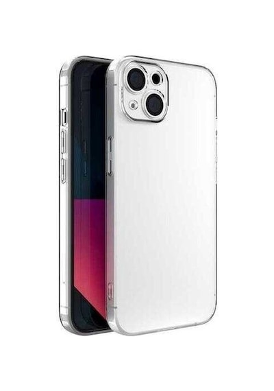 Apple Uyumlu iPhone 14 Plus Uyumlu Şeffaf Sert Pc Zore Vayt Kılıf-renksiz Renksiz -