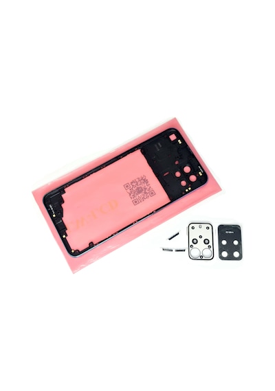 Oppo Reno 5 Lite Uyumlu Full Kasa Arka Kapak Batarya Kapağı - Mavi Çok Renkli