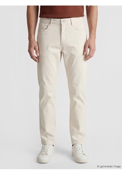Lcwaıkıkı Classic Bej Regular Fit Gabardin Erkek Chino Pantolon