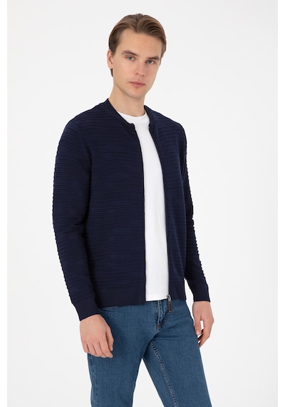 U.s. Polo Assn. Erkek Lacivert Hırka Triko 50308486-vr033 Lacıvert