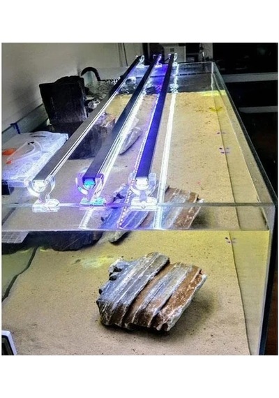 90cm Renkli Led Akvaryum Aydınlatma Beyaz-kırmızı-mavi Açık Bej