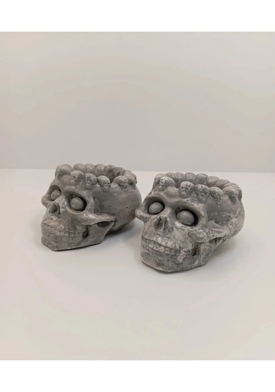 Tedi Sanat Kuru Kafa Kül Tablası Küllük 2 Adet