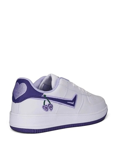 Zacoz Kız Çocuk Ve Yetişkin Unisex Günlük Spor Ayakkabı Sneaker 36-40 Numara Beyaz - Mor Zacoz Kız Çocuk Ve Yetişkin Unisex Günlük Spor Ayakkabı Sneaker 36-40 Numara Beyaz - Mor