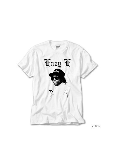 Eazy E 2 Beyaz Tişört Beyaz