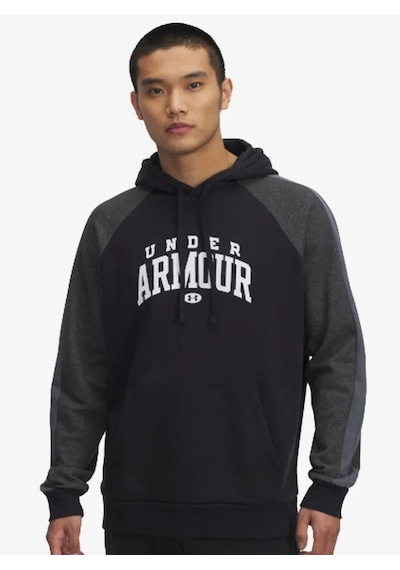 Under Armour 6003958-001 Rival Flc Cb Hood Erkek Sweatshirt Siyah