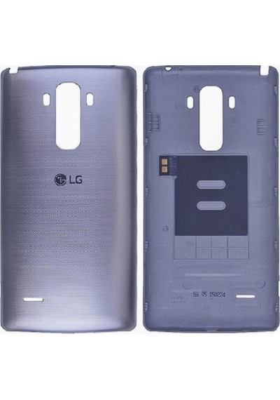 Gmr LG Uyumlu G4 Stylus H540 Arka Pil Batarya Kapağı Gri