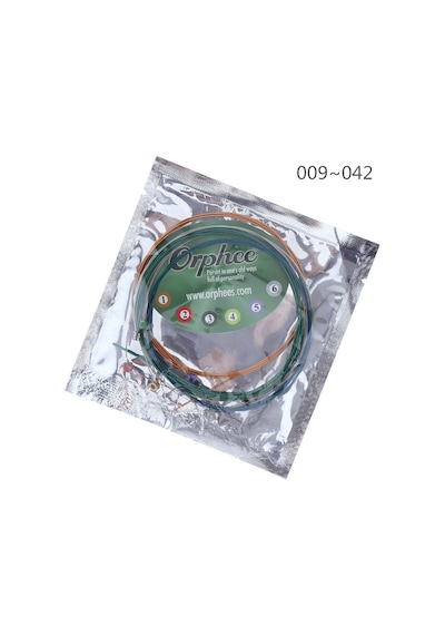 Orphee Rx15-C Steel Electric Guitar Strings Colorful Takım Tel Re