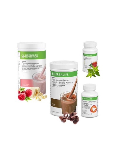 Herbalife Ahududu Shake 1 Çikolata Shake 1 Çay Klasik 50 Gr Thermo Complete