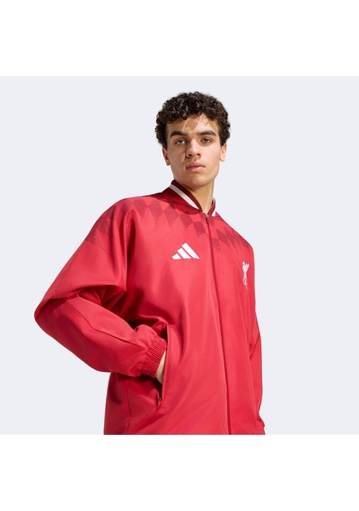 Adidas Liverpool Fc Stadium Erkek Kırmızı Ceket Kg2886
