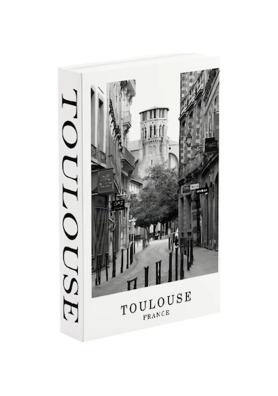 622 Toulouse Dekoratif Kitap Kutusu